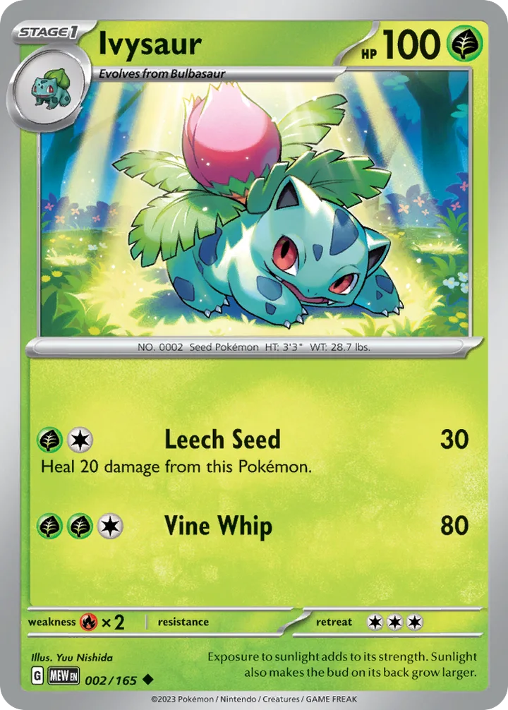 Ivysaur, 151 002/165
