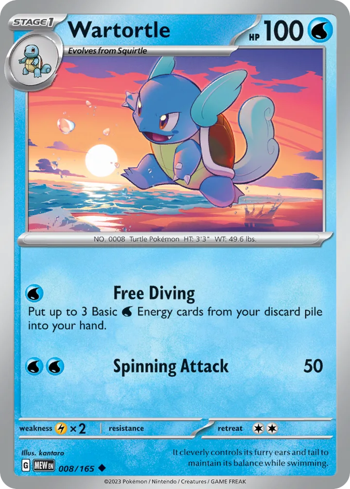 Wartortle, 151 008/165