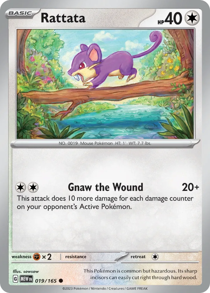 Rattata, 151 019/165