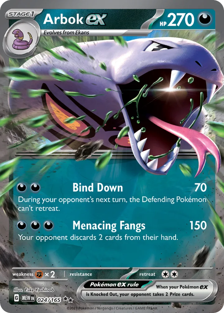 Arbok ex, 151 024/165