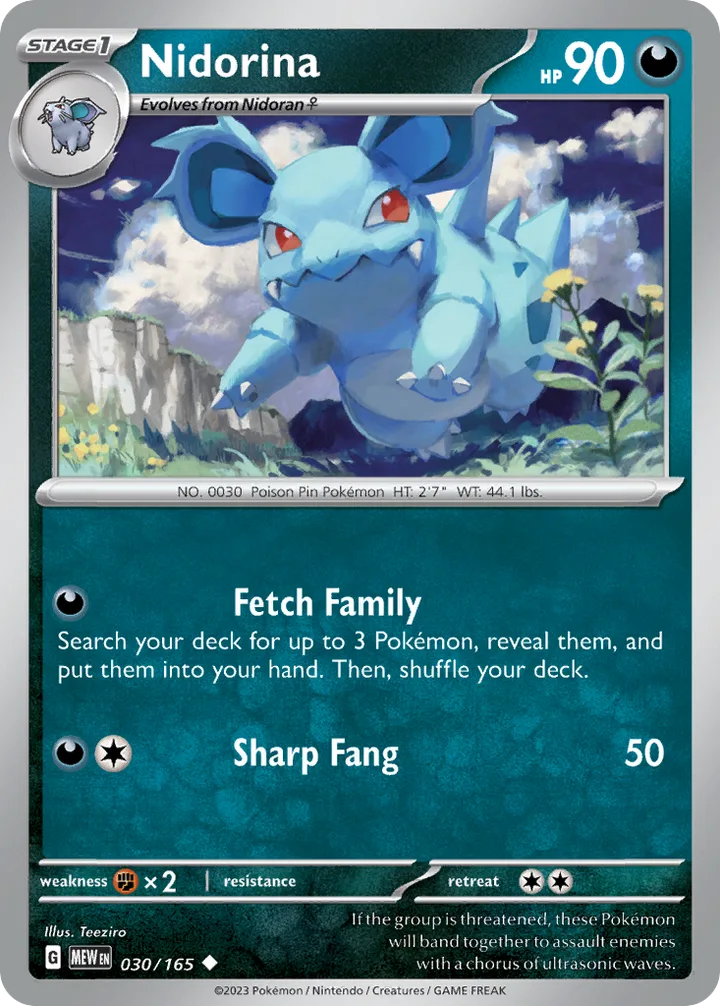 Nidorina, 151 030/165