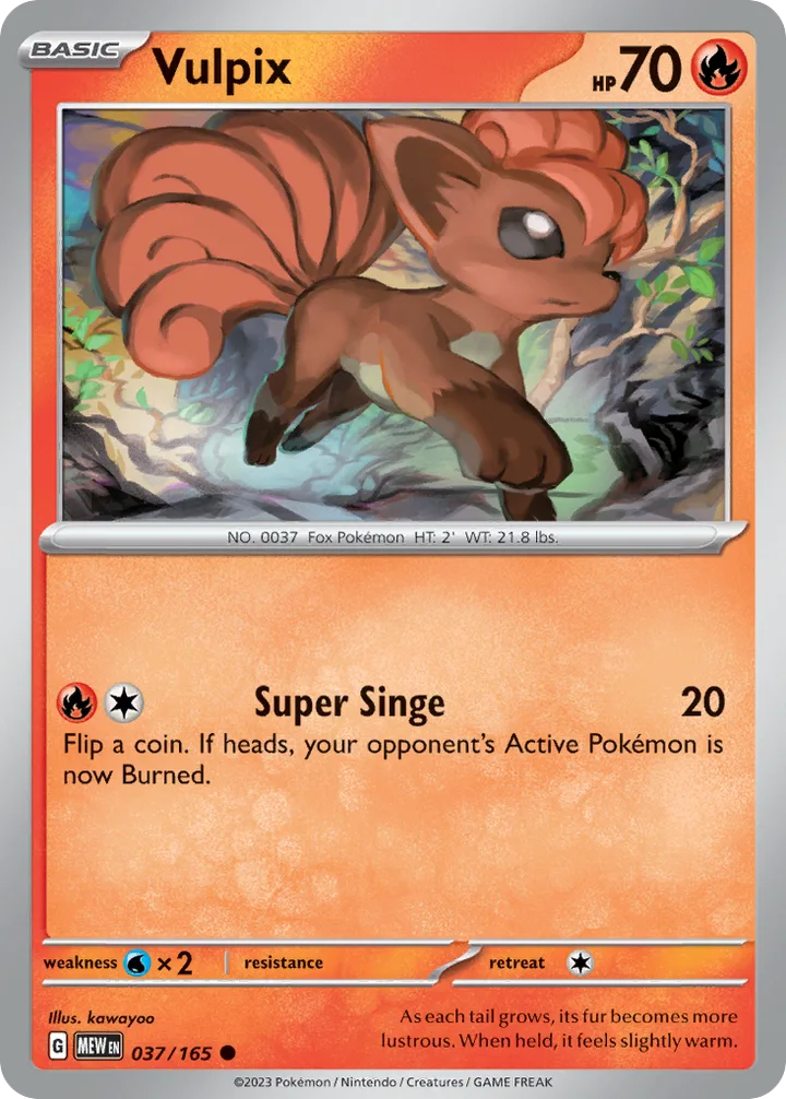 Vulpix, 151 037/165