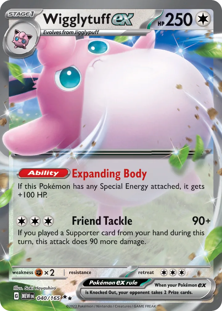 Wigglytuff ex, 151 040/165