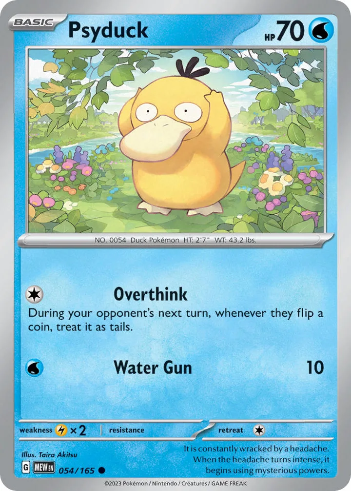 Psyduck, 151 054/165
