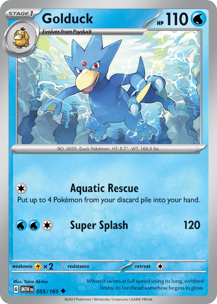 Golduck, 151 055/165