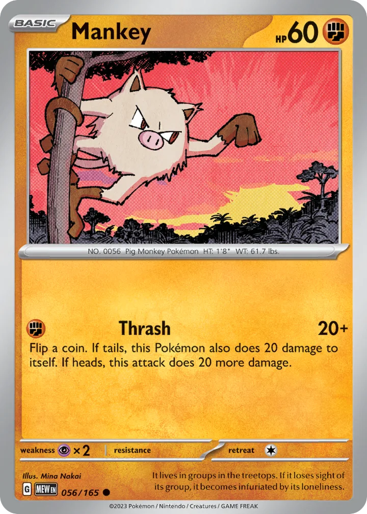 Mankey, 151 056/165