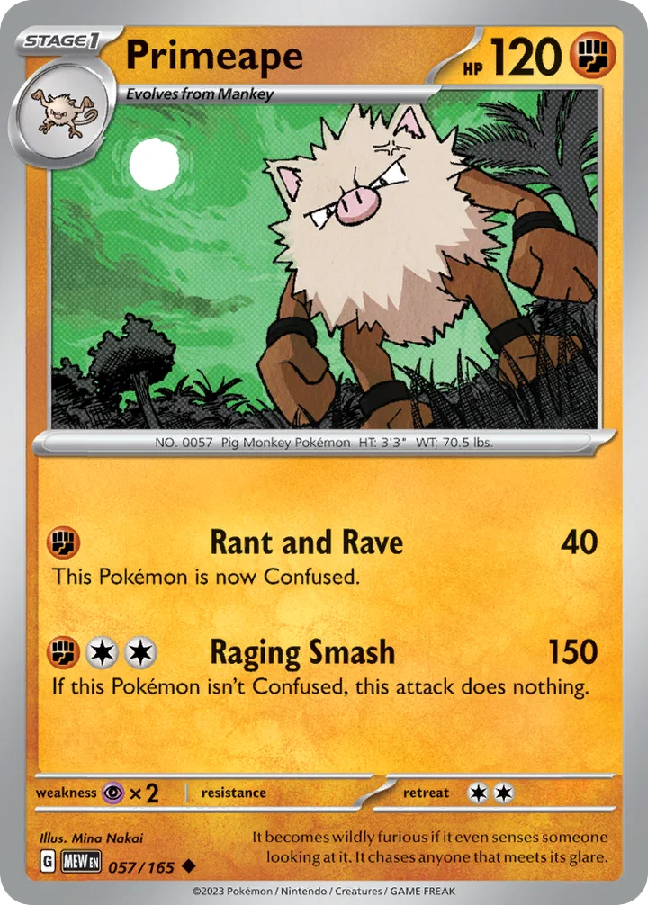 Primeape, 151 057/165