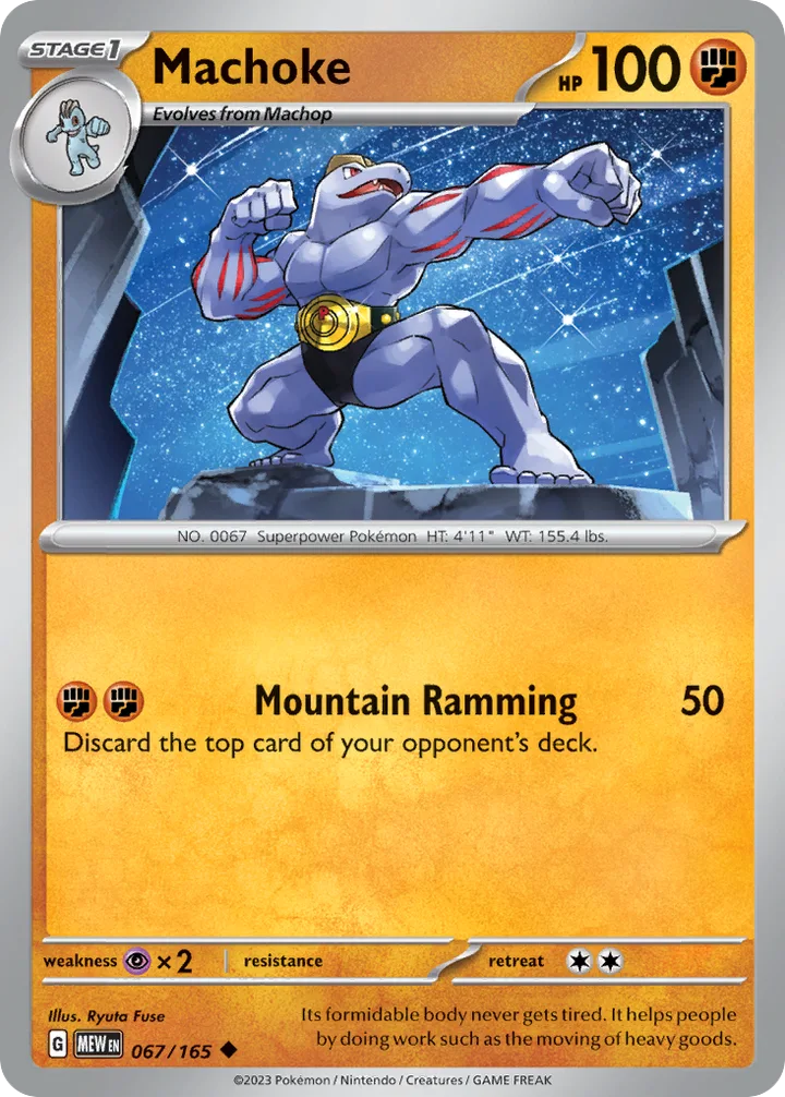 Machoke, 151 067/165