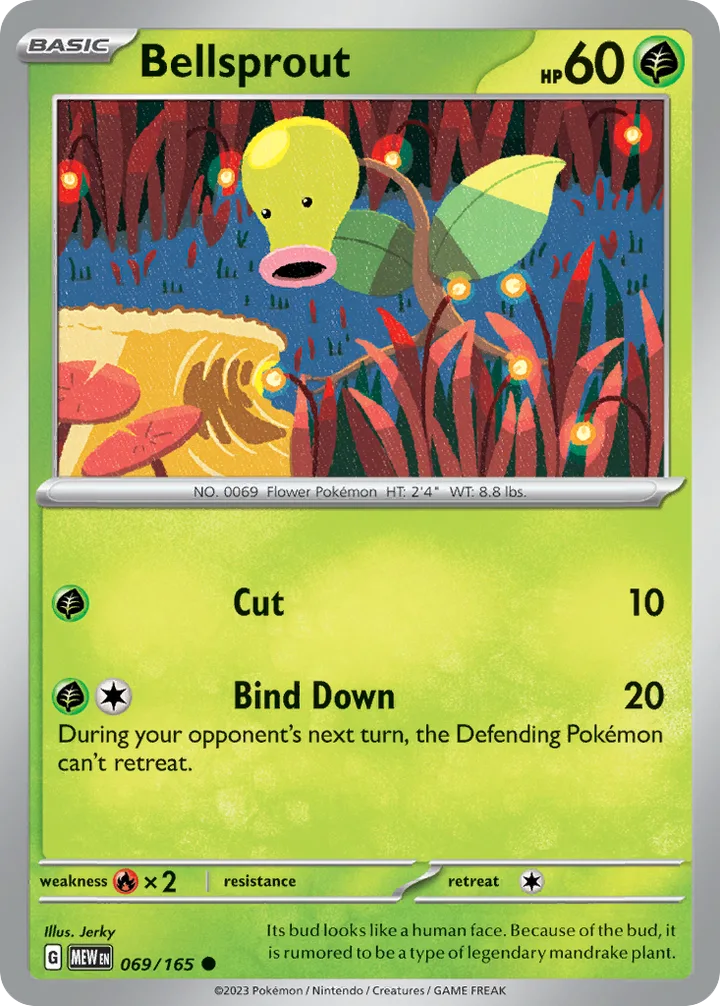Bellsprout, 151 069/165