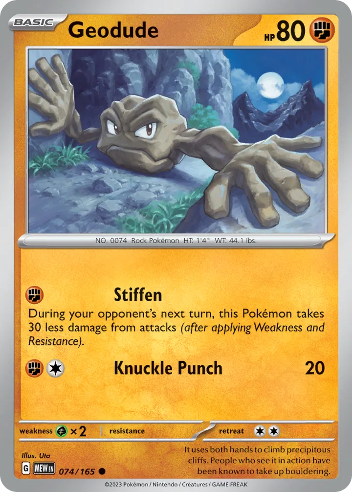 Geodude, 151 074/165