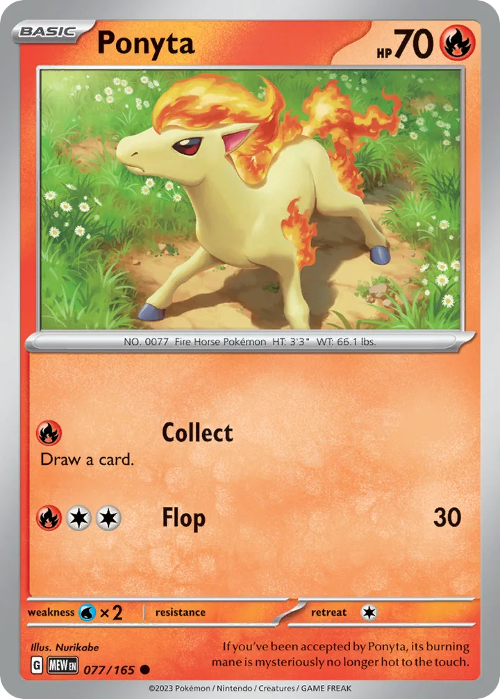 Ponyta, 151 077/165