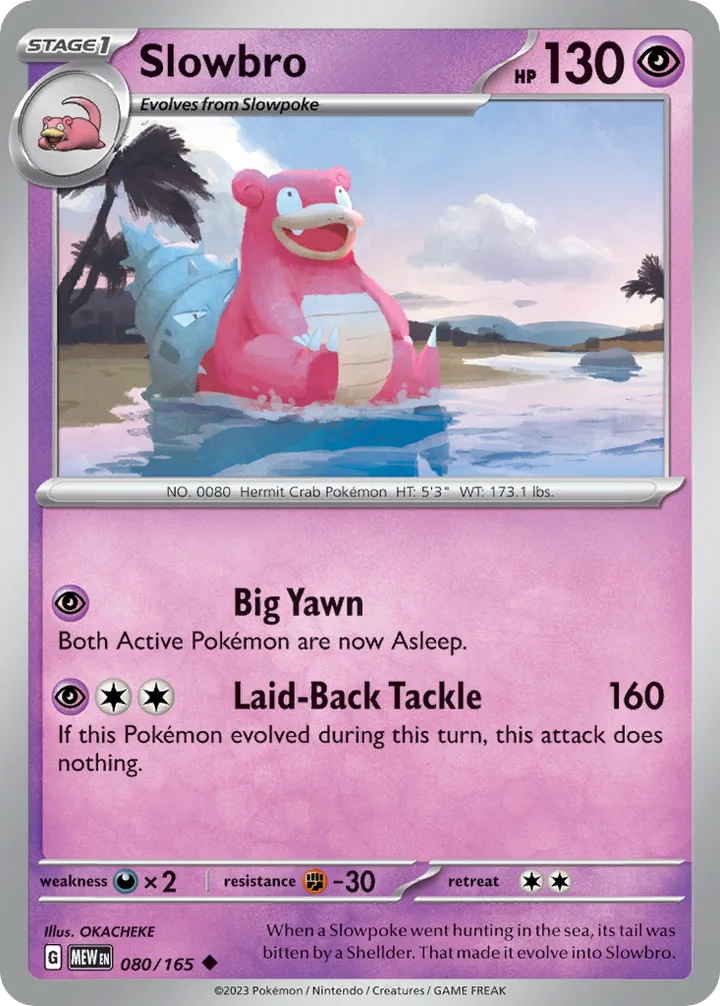 Slowbro, 151 080/165