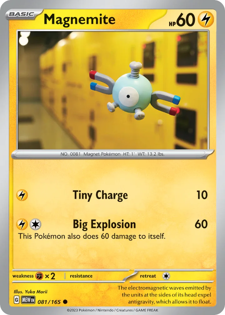 Magnemite, 151 081/165
