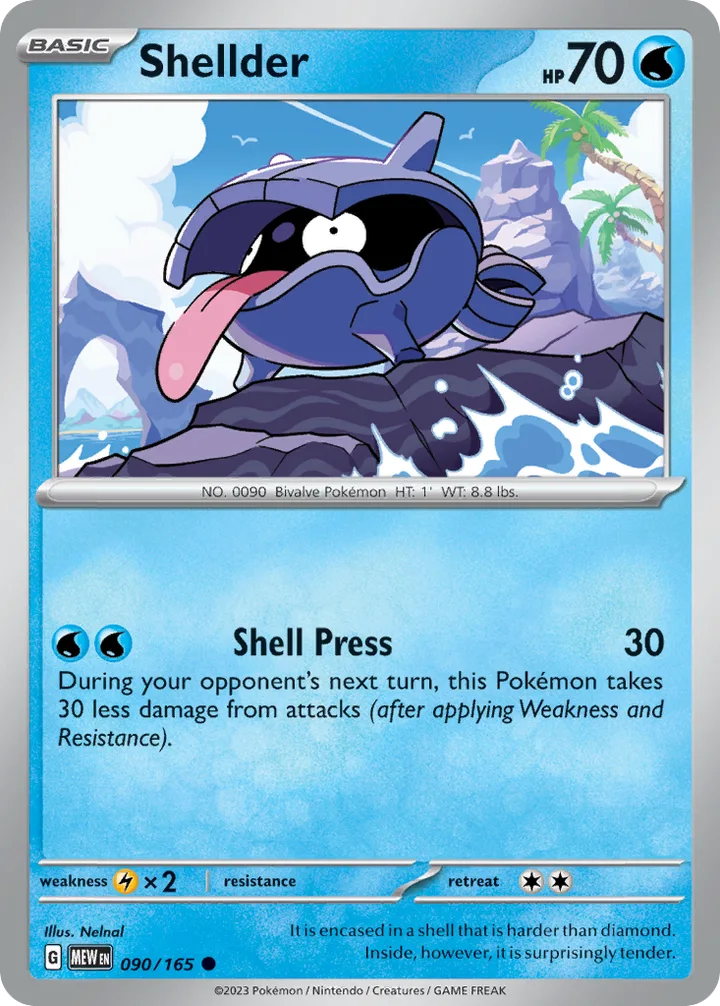 Shellder, 151 090/165