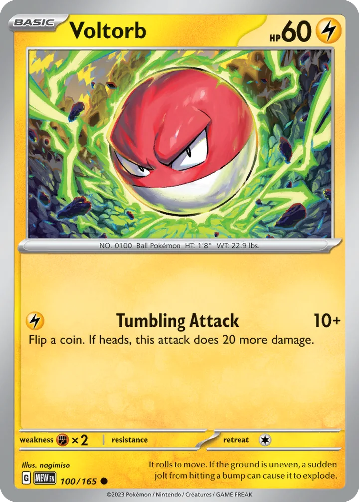 Voltorb, 151 100/165