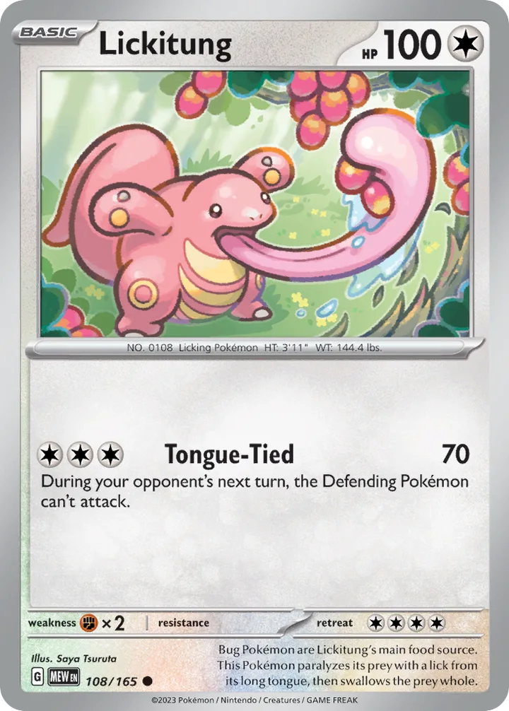 Lickitung, 151 108/165