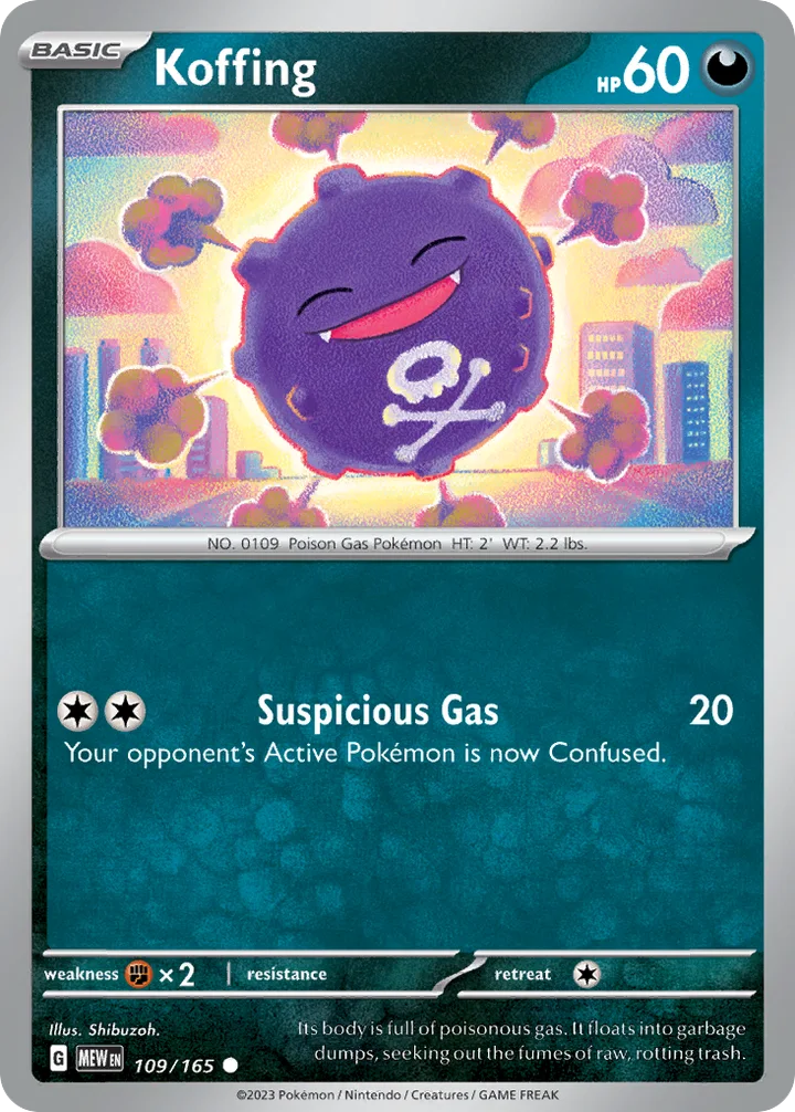 Koffing, 151 109/165
