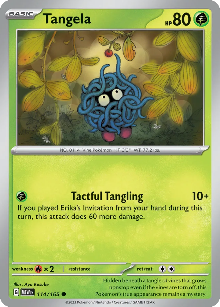 Tangela, 151 114/165