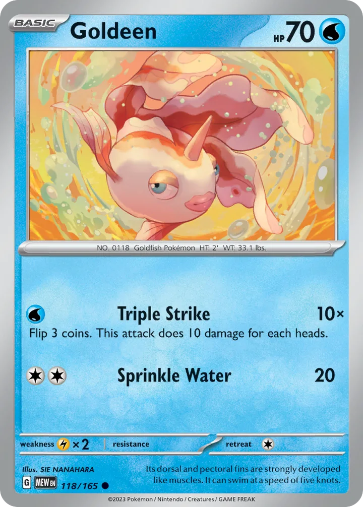 Goldeen, 151 118/165