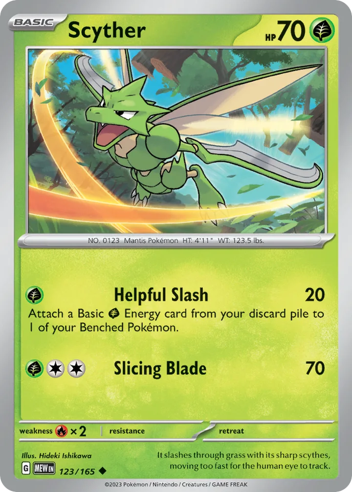 Scyther, 151 123/165