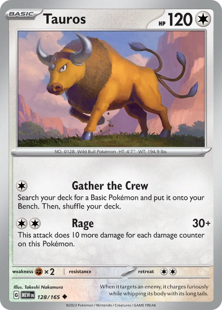 Tauros, 151 128/165