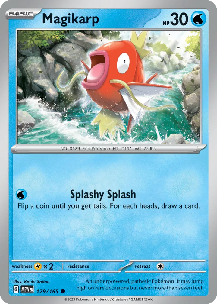 Magikarp, 151 129/165