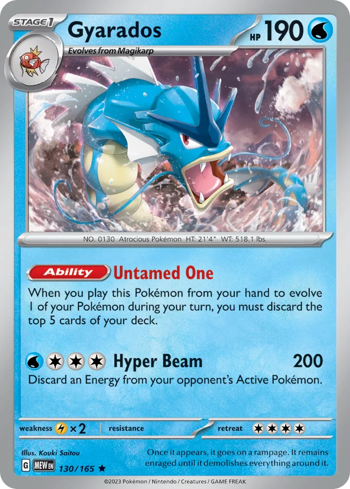Gyarados, 151 130/165