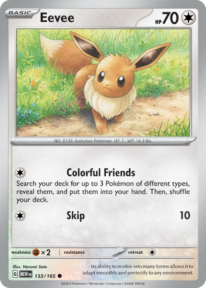 Eevee, 151 133/165