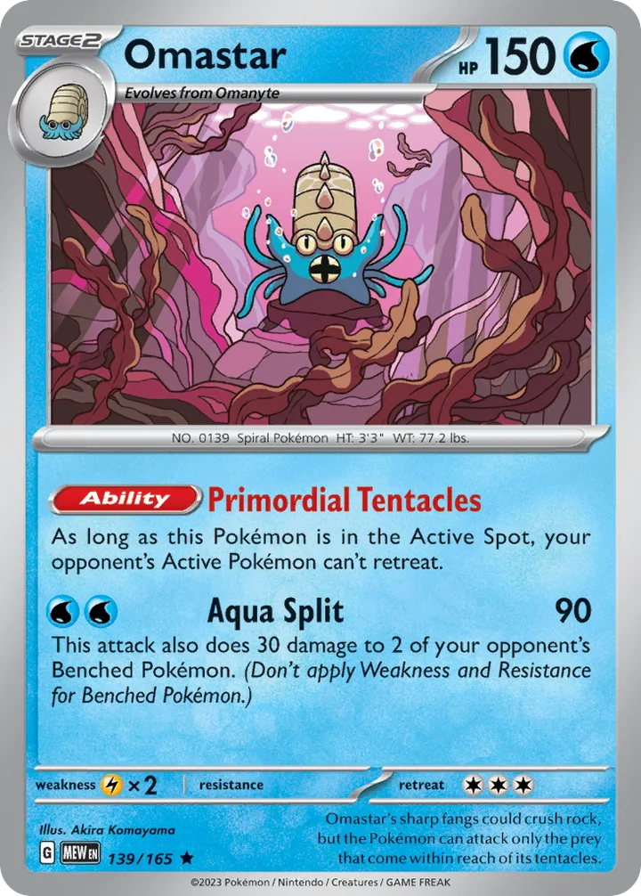 Omastar, 151 139/165