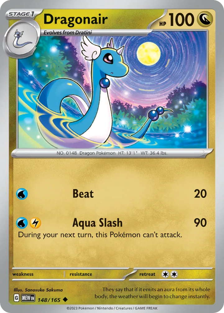 Dragonair, 151 148/165
