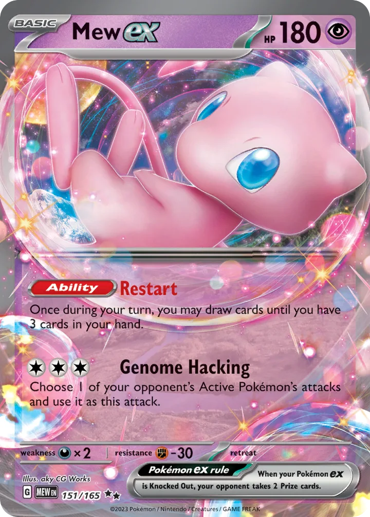 Mew ex, 151 151/165