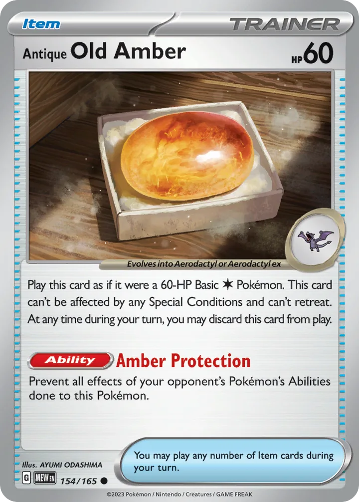 Antique Old Amber, 151 154/165