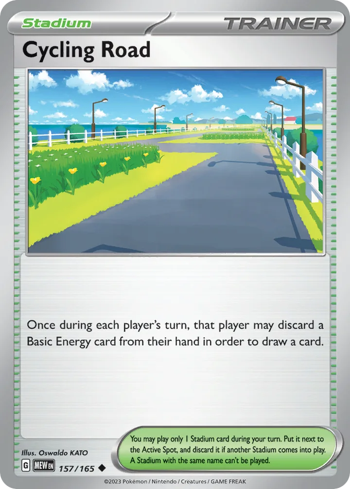Cycling Road, 151 157/165