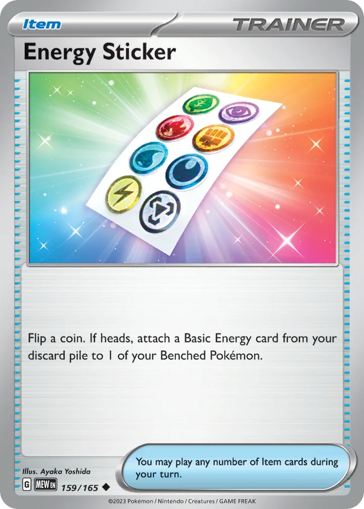 Energy Sticker, 151 159/165