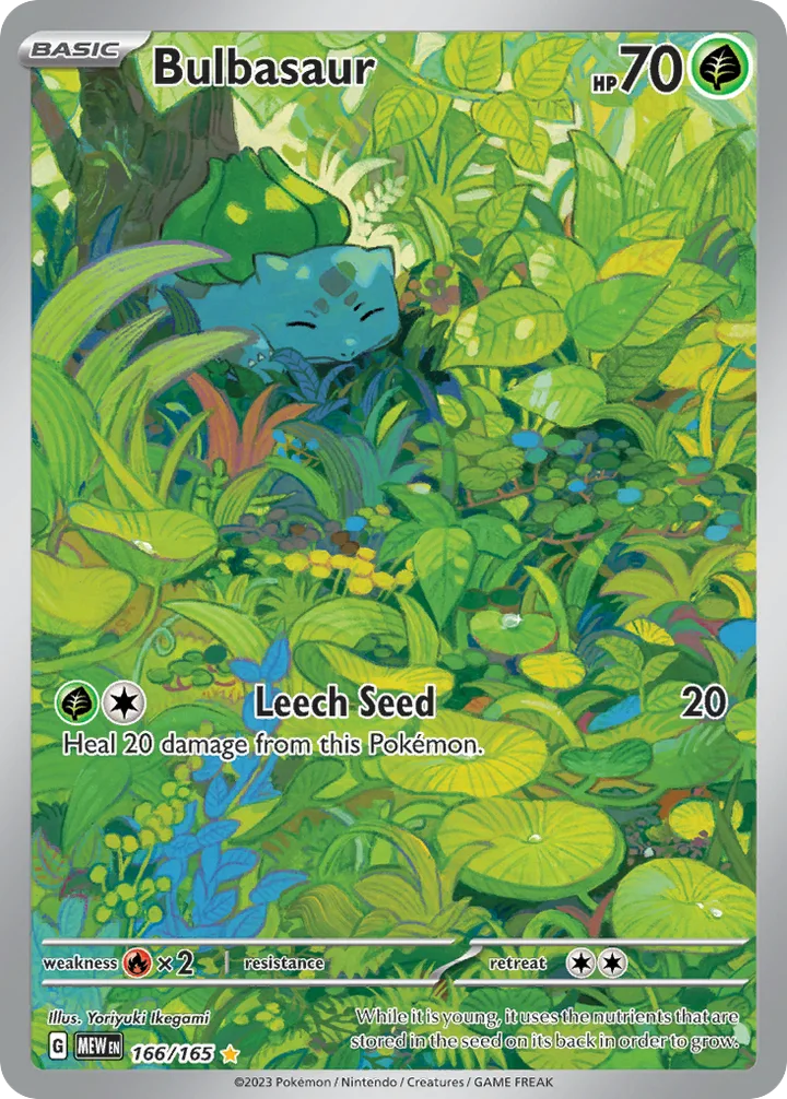 Bulbasaur, 151 166/165