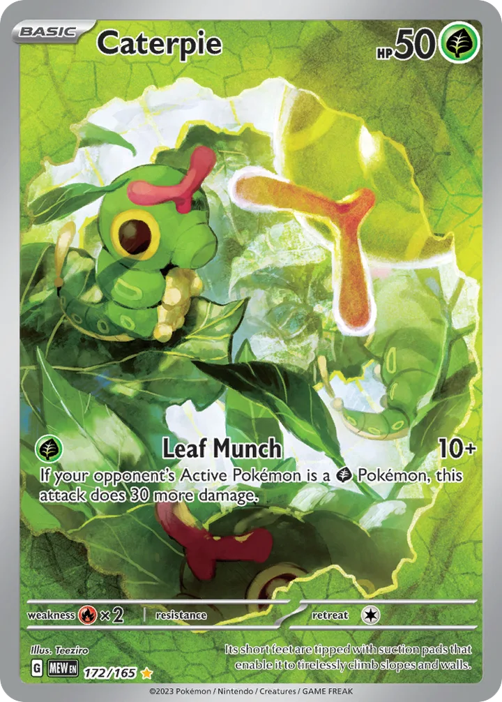 Caterpie, 151 172/165