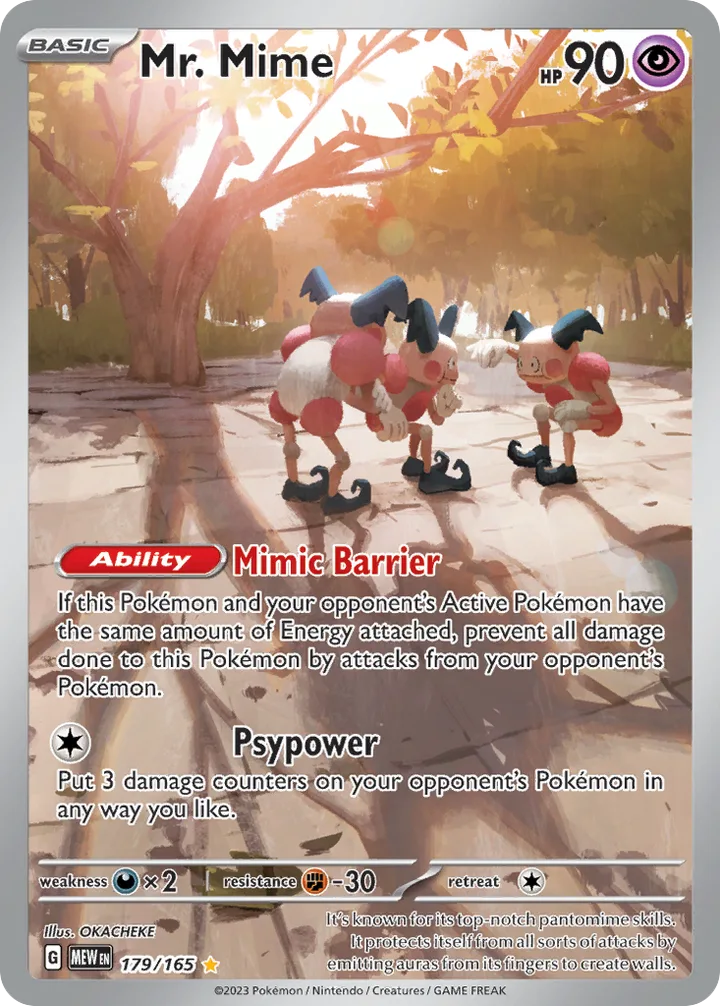 Mr. Mime, 151 179/165