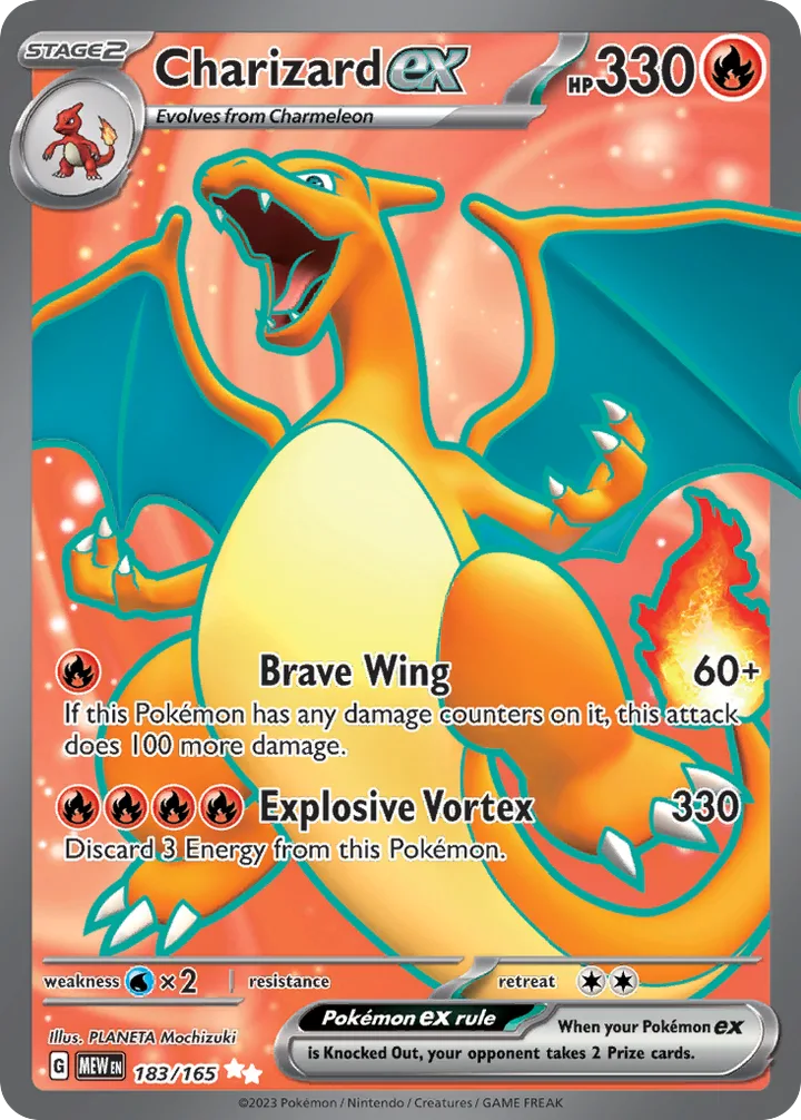 Charizard ex, 151 183/165