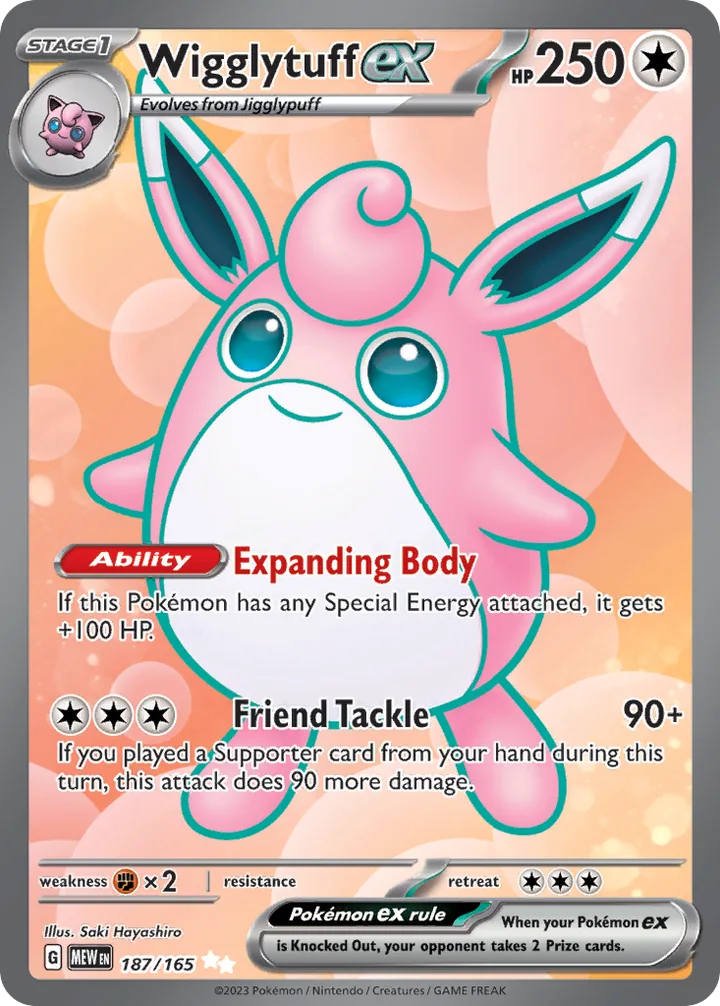 Wigglytuff ex, 151 187/165
