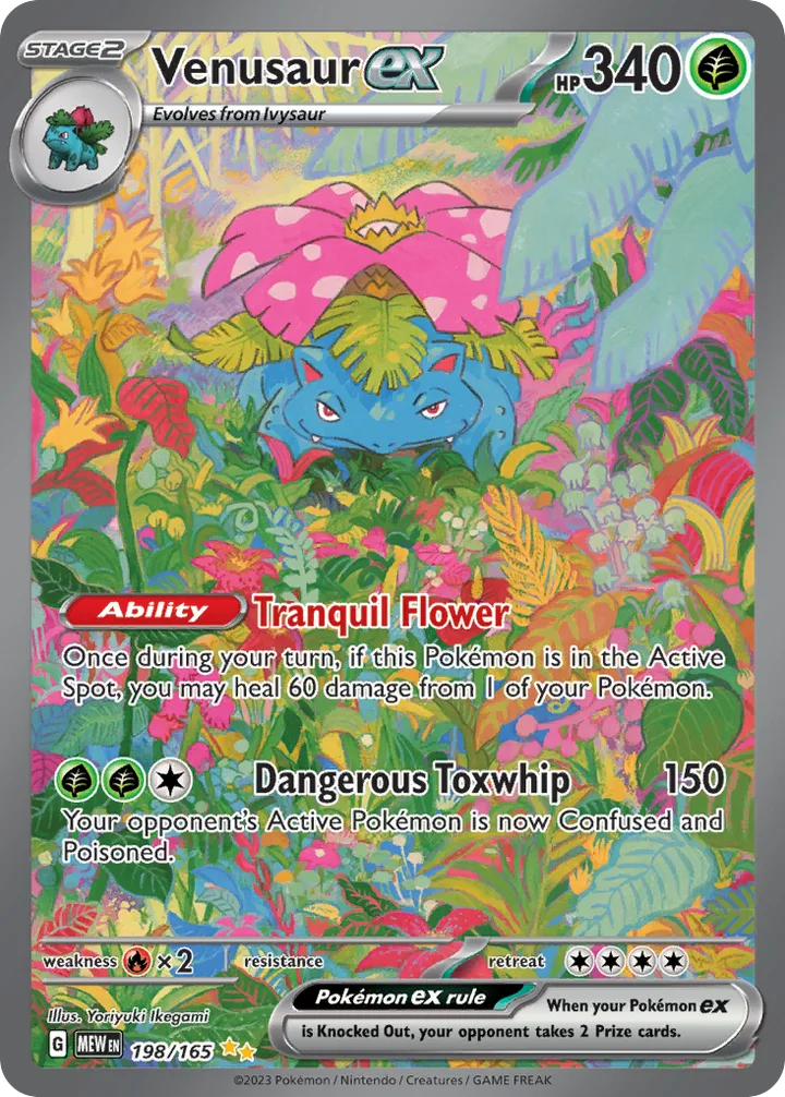 Venusaur ex, 151 198/165