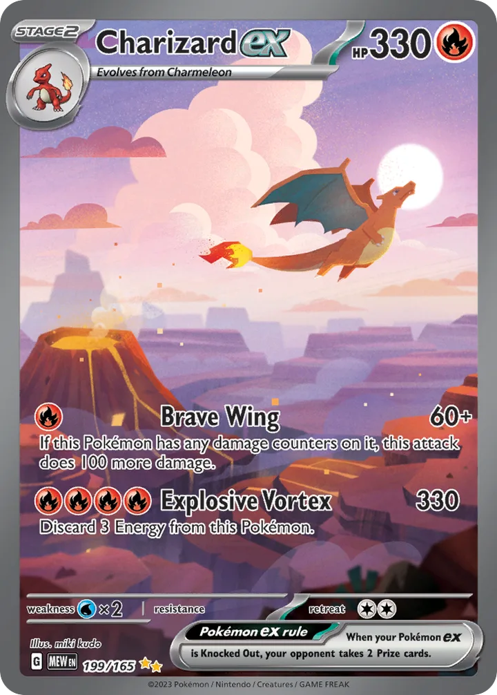 Charizard ex, 151 199/165