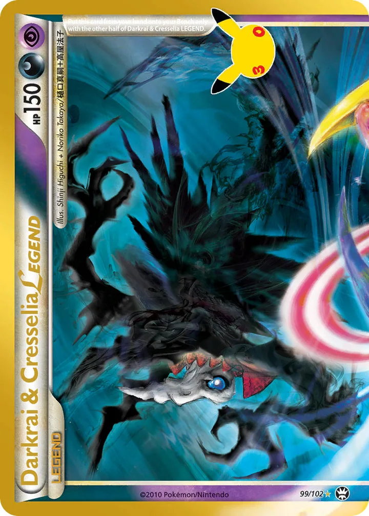 Darkrai & Cresselia LEGEND, 30th Celebration 99/102