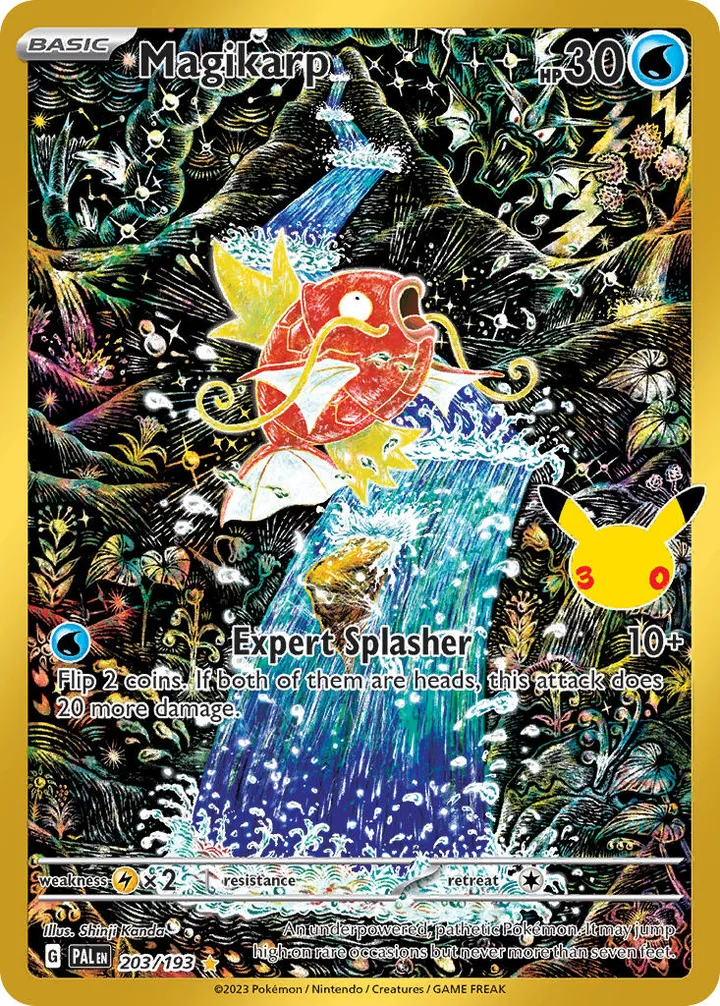 Magikarp, 30th Celebration 203/193