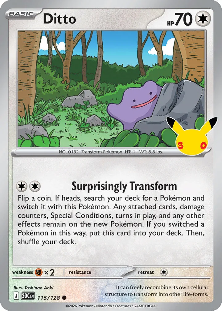 Ditto, 30th Celebration 115/128
