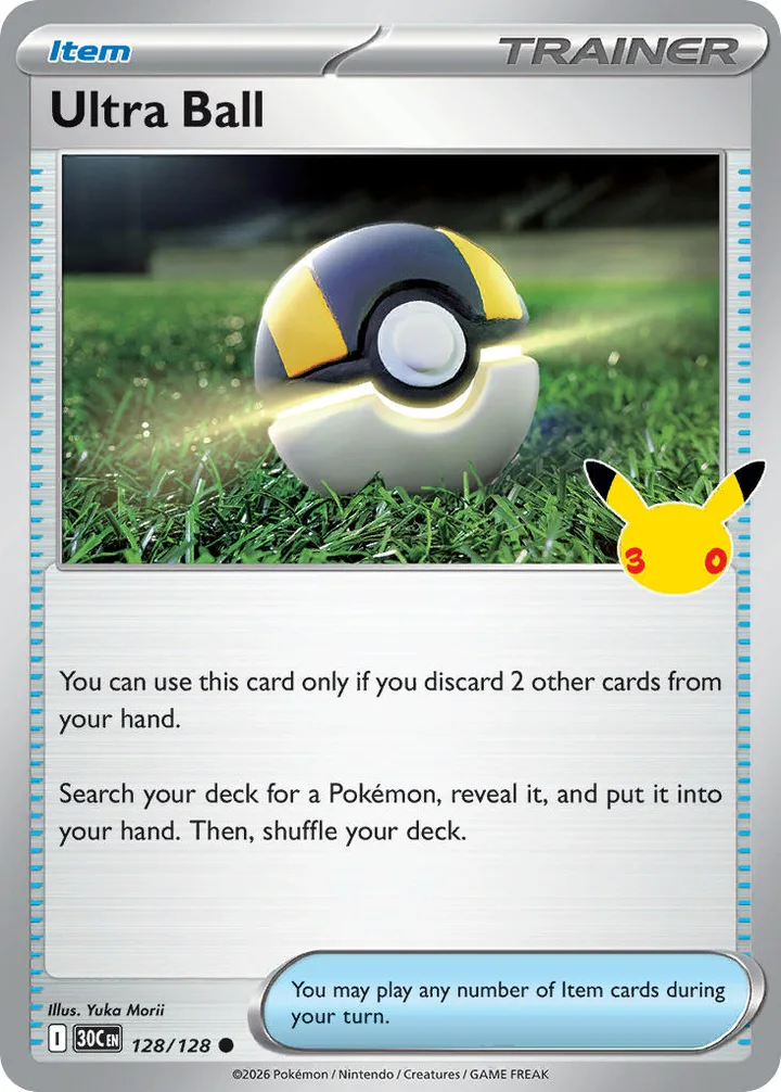 Ultra Ball, 30th Celebration 128/128