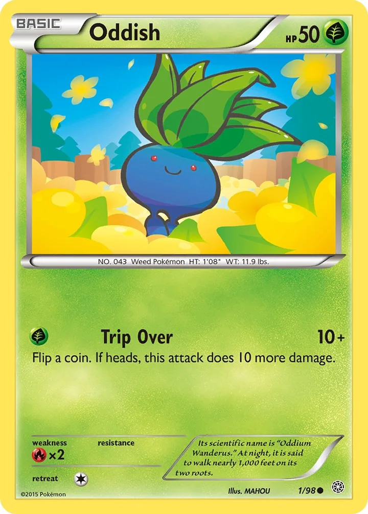 Oddish, Ancient Origins 1/98