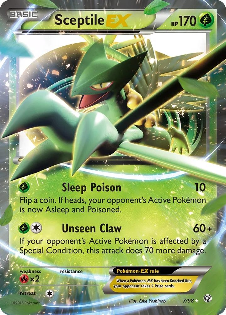 Sceptile-EX, Ancient Origins 7/98