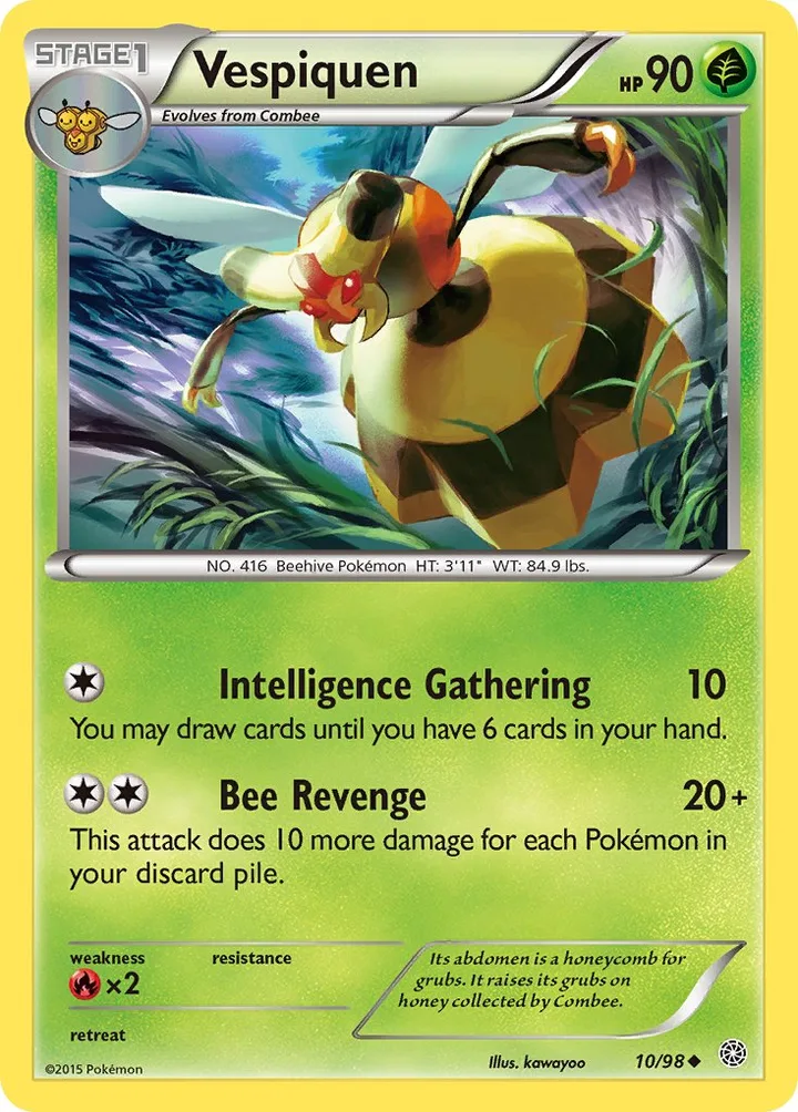 Vespiquen, Ancient Origins 10/98