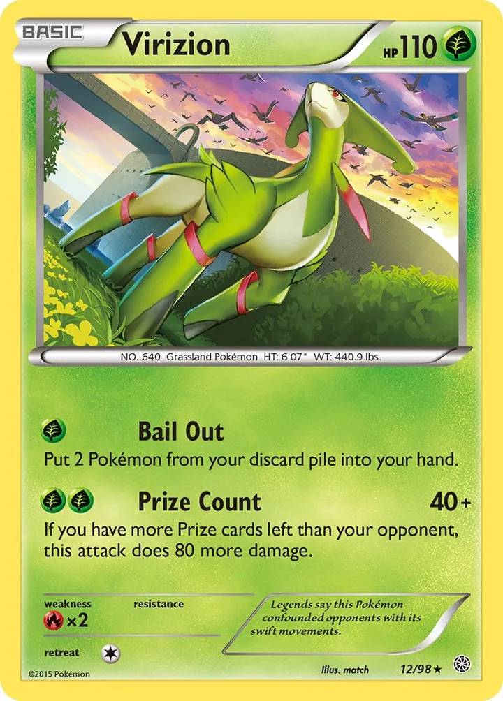 Virizion, Ancient Origins 12/98