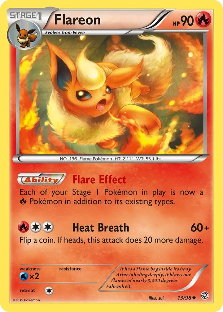 Flareon, Ancient Origins 13/98